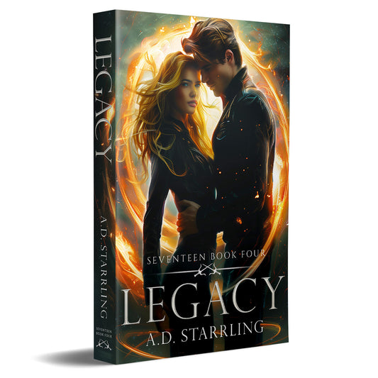 Legacy (Seventeen Series Book 4) PAPERBACK supernatural thriller urban fantasy author ad starrling