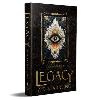 Legacy (Seventeen Series Book 4) Special Edition PAPERBACK supernatural thriller urban fantasy author ad starrling
