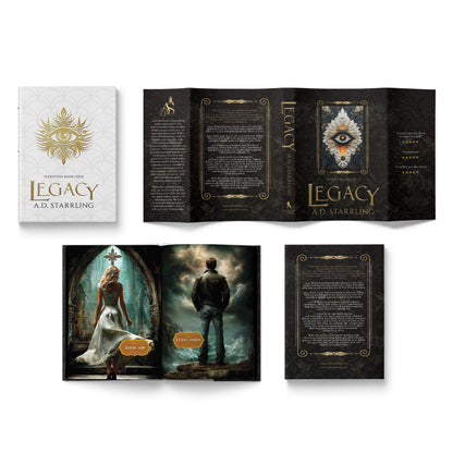 Legacy (Seventeen Series Book 4) Special Edition HARDBACK supernatural thriller urban fantasy author ad starrling