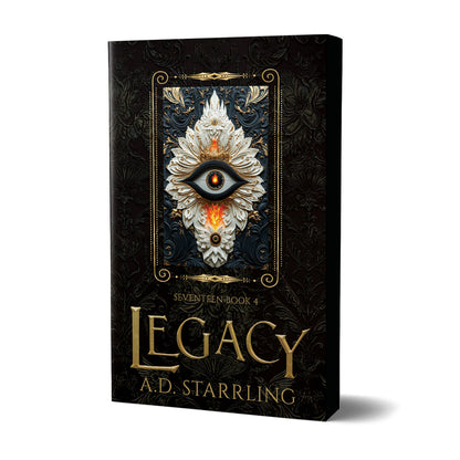 Legacy (Seventeen Series Book 4) Special Edition PAPERBACK supernatural thriller urban fantasy author ad starrling