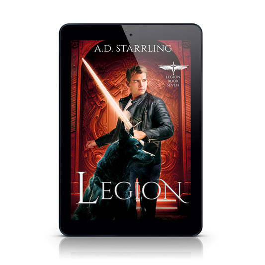 Legion (Legion Book 7) EBOOK urban fantasy action adventure author ad starrling