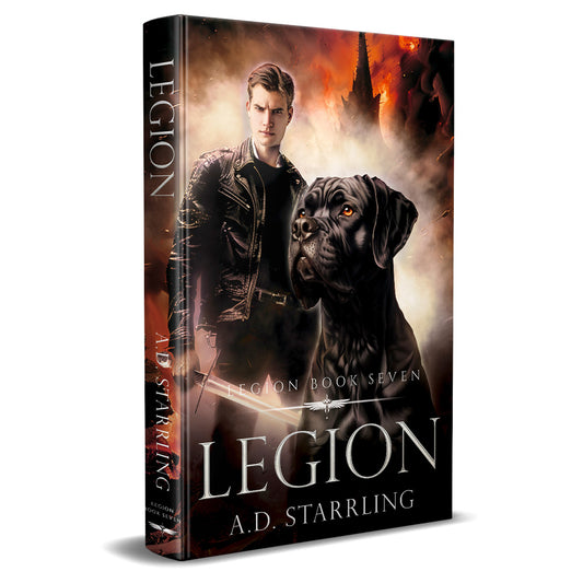 Legion (Legion Book 7) HARDBACK urban fantasy action adventure author ad starrling