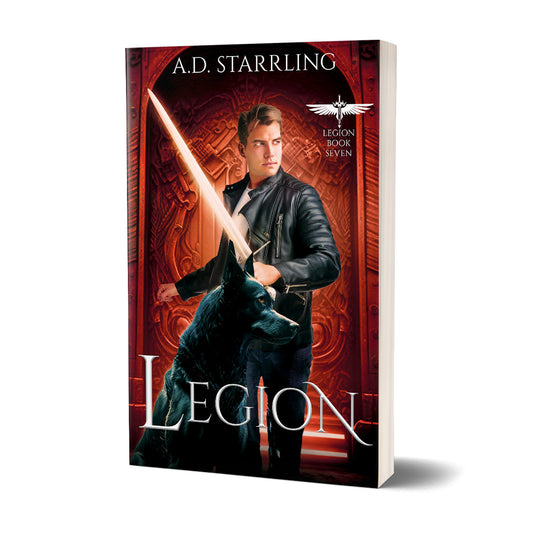 Legion (Legion Book 7) PAPERBACK urban fantasy action adventure author ad starrling