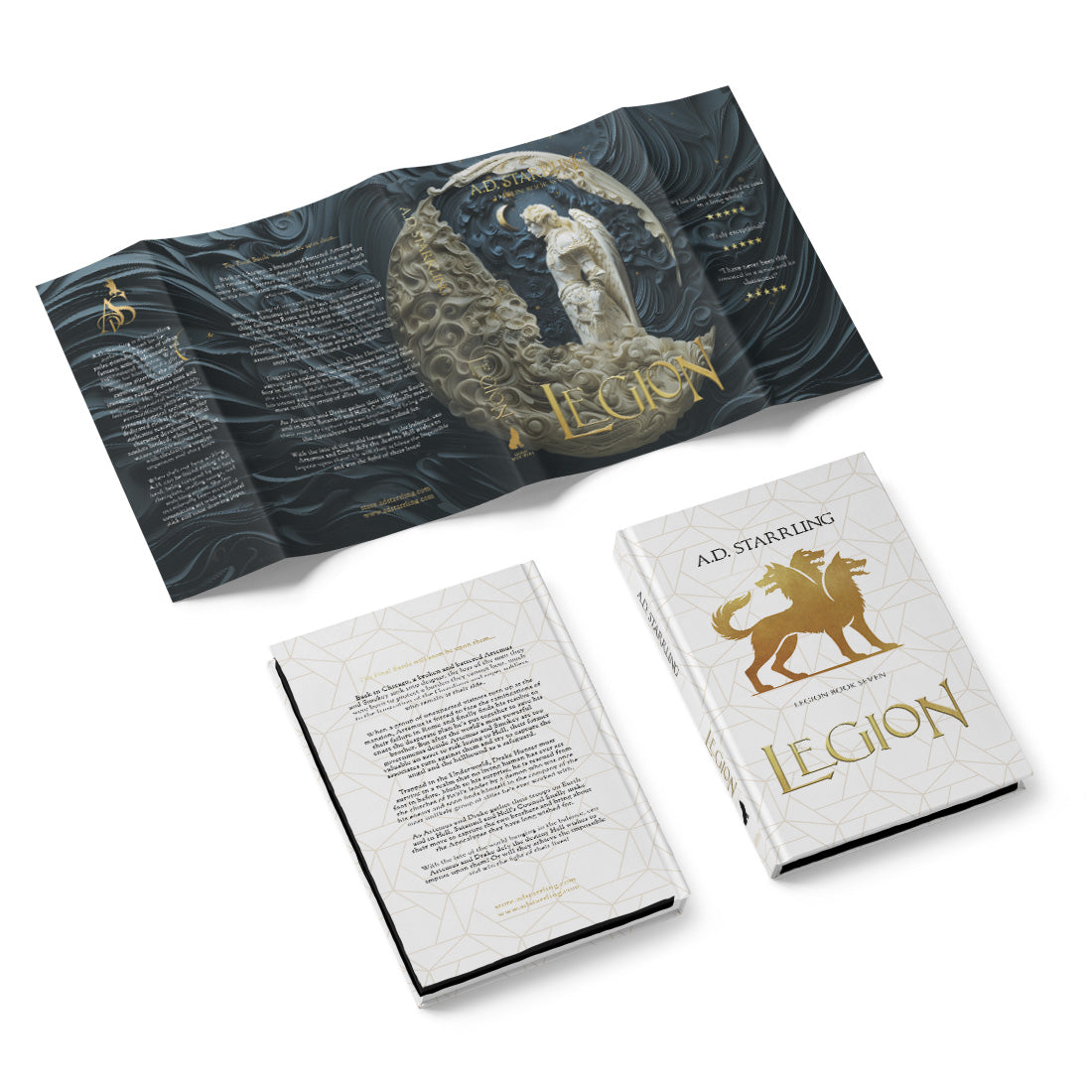 Legion (Legion Book 7) Special Edition HARDBACK urban fantasy action adventure author ad starrling