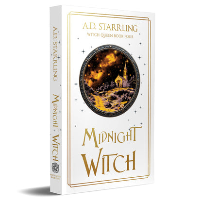 Midnight Witch (Witch Queen Book 4) Special Edition PAPERBACK urban fantasy action adventure paranormal romance author ad starrling