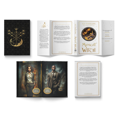 Midnight Witch (Witch Queen Book 4) Special Edition HARDBACK urban fantasy action adventure paranormal romance author ad starrling