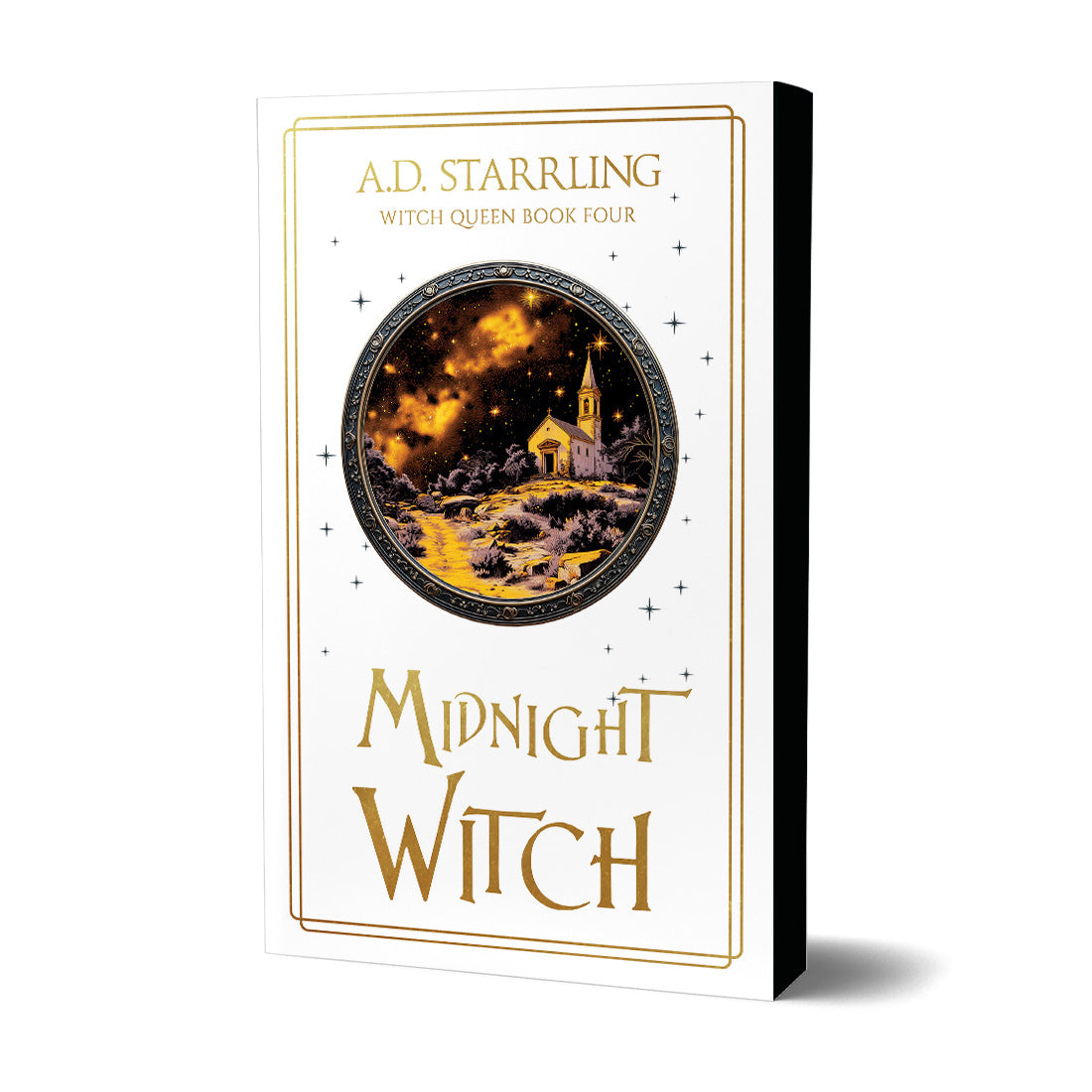 Midnight Witch (Witch Queen Book 4) Special Edition PAPERBACK urban fantasy action adventure paranormal romance author ad starrling
