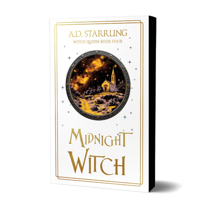 Midnight Witch (Witch Queen Book 4) Special Edition PAPERBACK urban fantasy action adventure paranormal romance author ad starrling
