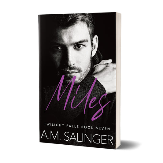 Miles (Twilight Falls Book 7) PAPERBACK contemporary small town mm romance author am salinger
