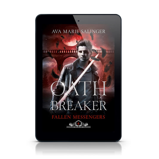 Oathbreaker (Fallen Messengers Book 4) EBOOK gay romantic fantasy author ava marie salinger