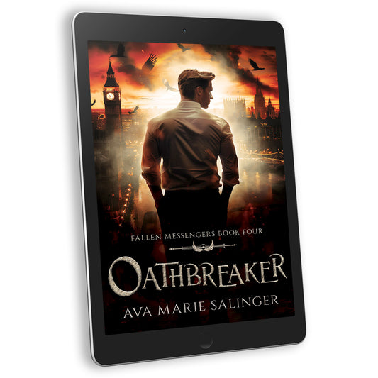 Oathbreaker (Fallen Messengers Book 4) EBOOK gay romantic fantasy author ava marie salinger