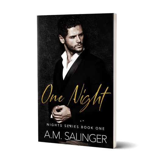 One Night (Nights Series 1) PAPERBACK contemporary mm romance author am salinger
