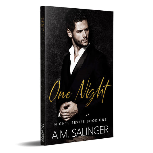 One Night (Nights Series 1) PAPERBACK contemporary mm romance author am salinger