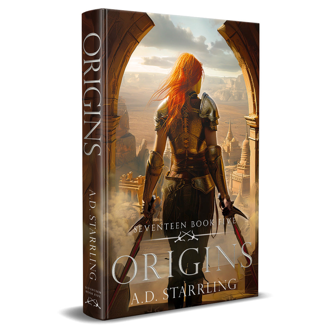 Origins (Seventeen Series Book 5) HARDBACK supernatural thriller urban fantasy author ad starrling