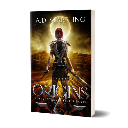Origins (Seventeen Series Book 5) PAPERBACK supernatural thriller urban fantasy author ad starrling