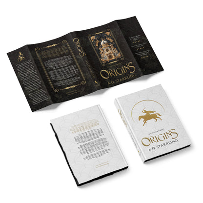 Origins (Seventeen Series Book 5) Special Edition HARDBACK supernatural thriller urban fantasy author ad starrling