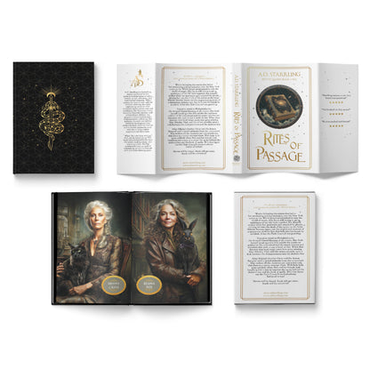 Rites of Passage (Witch Queen Book 2) Special Edition HARDBACK urban fantasy action adventure paranormal romance author ad starrling