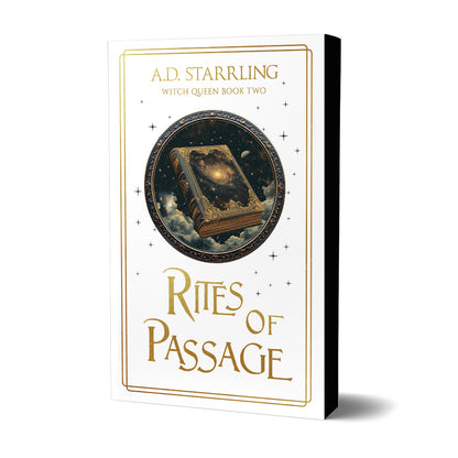 Rites of Passage (Witch Queen Book 2) Special Edition PAPERBACK urban fantasy action adventure paranormal romance author ad starrling