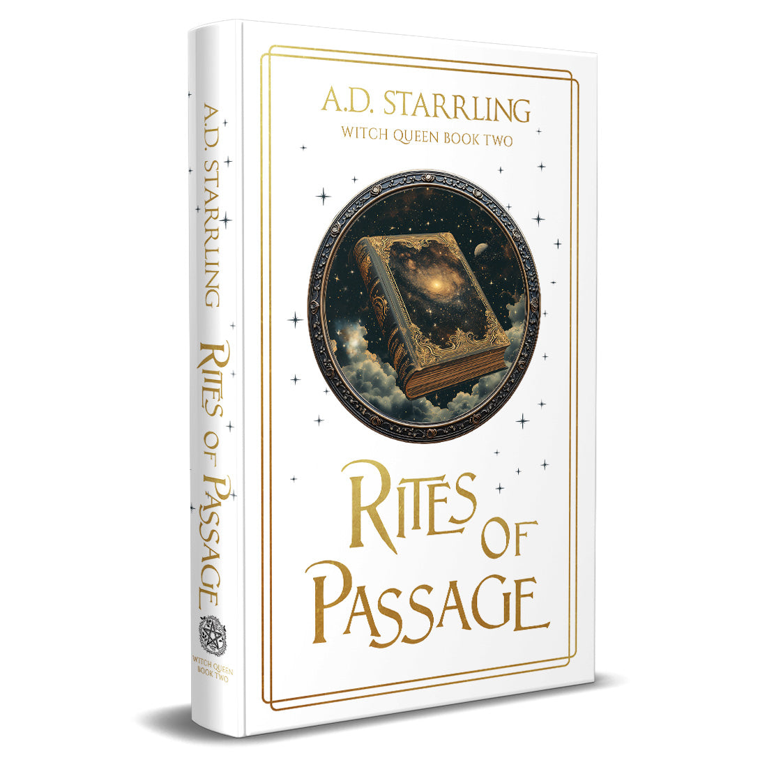 Rites of Passage (Witch Queen Book 2) Special Edition HARDBACK urban fantasy action adventure paranormal romance author ad starrling