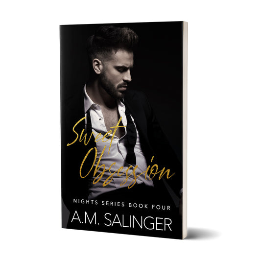 Sweet Obsession (Nights Series 4) PAPERBACK contemporary mm romance author am salinger