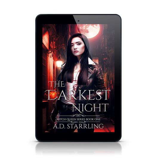 The Darkest Night (Witch Queen Book 1) EBOOK urban fantasy action adventure paranormal romance author ad starrling