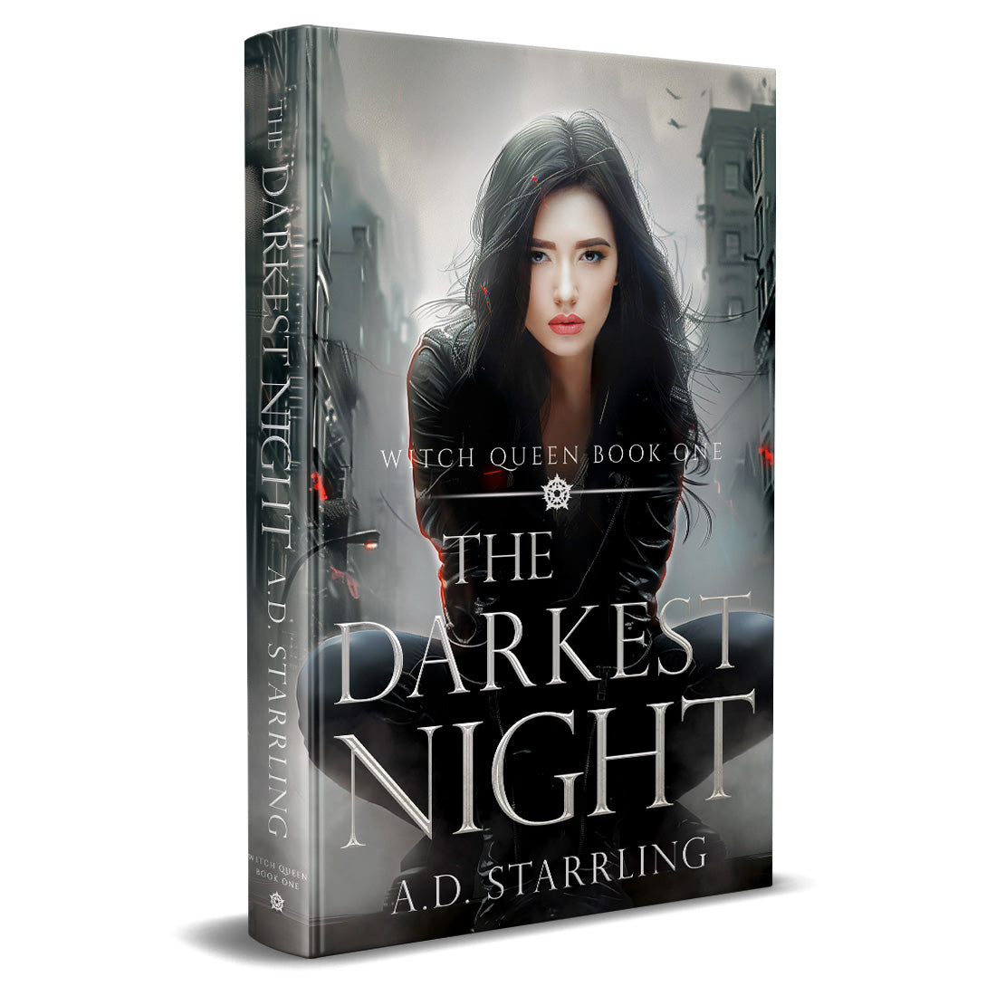 The Darkest Night (Witch Queen Book 1) HARDBACK urban fantasy action adventure paranormal romance author ad starrling