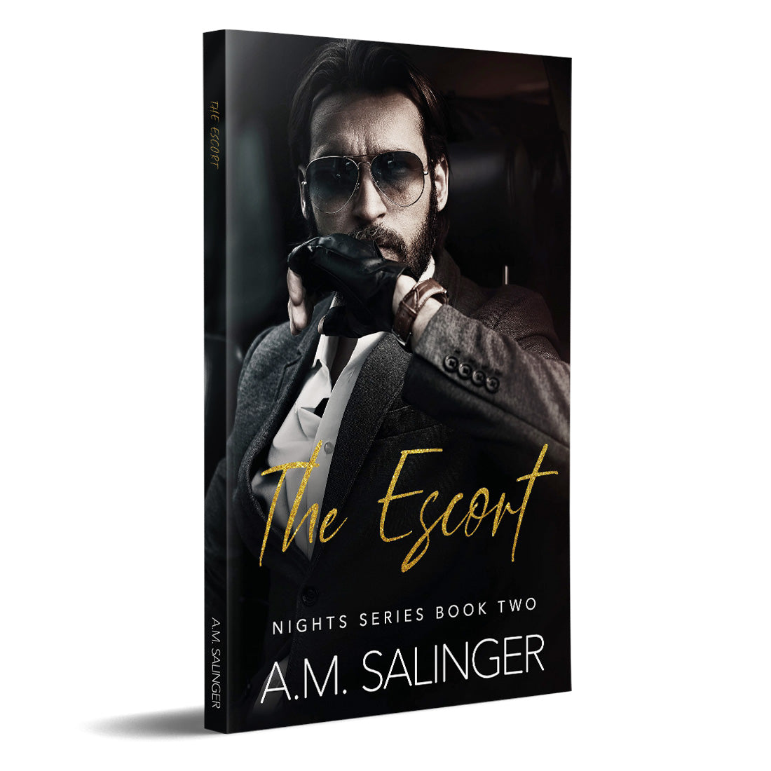 The Escort (Nights Series 2) PAPERBACK contemporary mm romance author am salinger