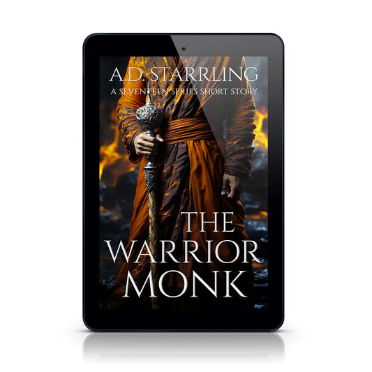 The Warrior Monk (A Seventeen Series Short Story) EBOOK supernatural thriller urban fantasy author ad starrling
