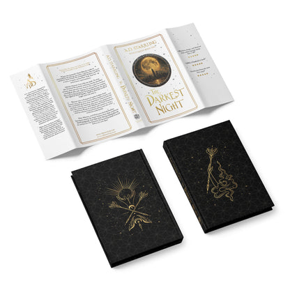 The Darkest Night (Witch Queen Book 1) Special Edition HARDBACK urban fantasy action adventure paranormal romance author ad starrling