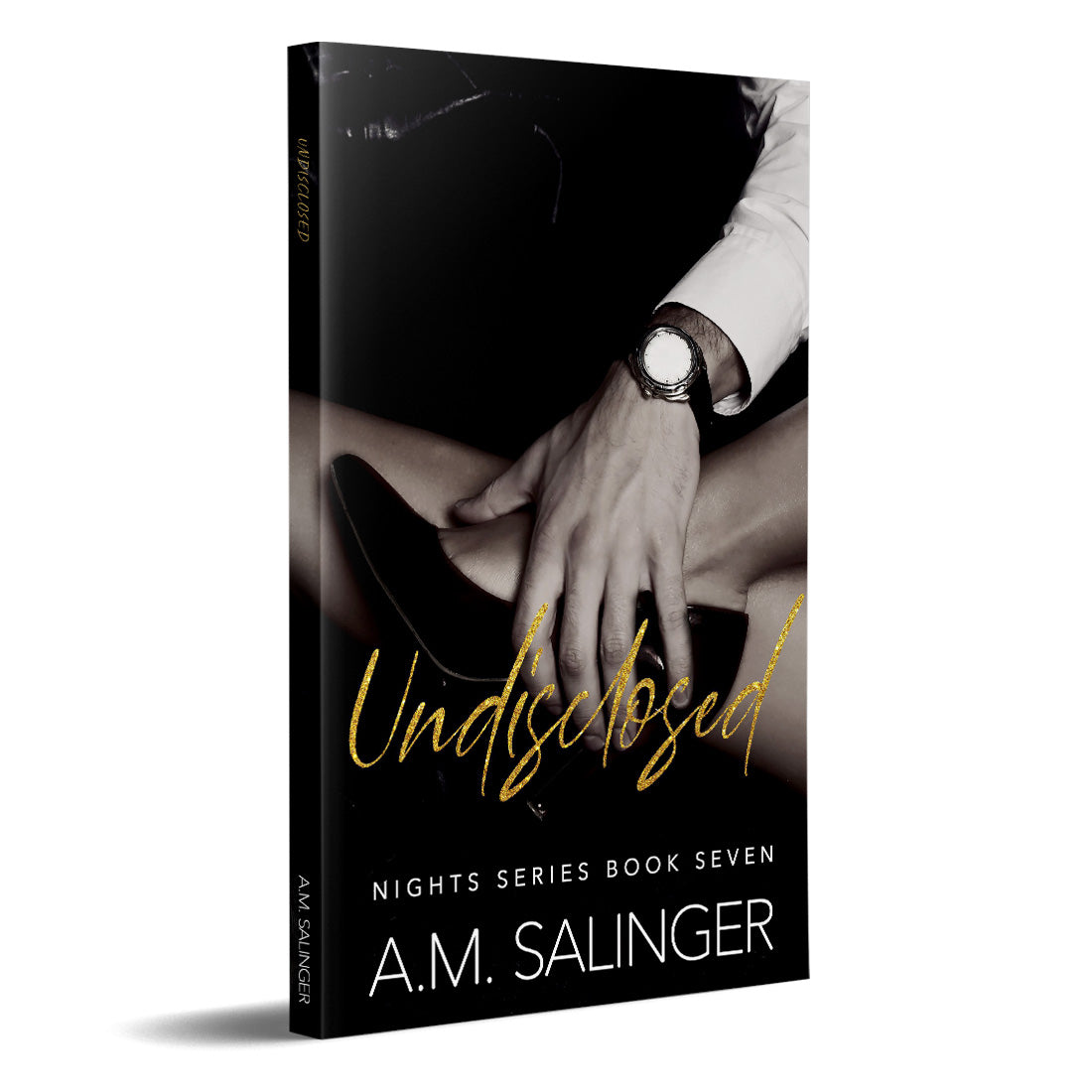 Undisclosed (Nights Series 7) PAPERBACK contemporary mm romance author am salinger