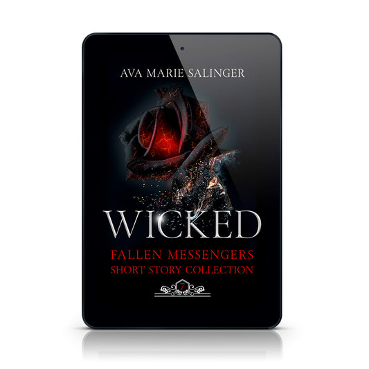 Wicked (Fallen Messengers Book 7) EBOOK gay romantic fantasy author ava marie salinger