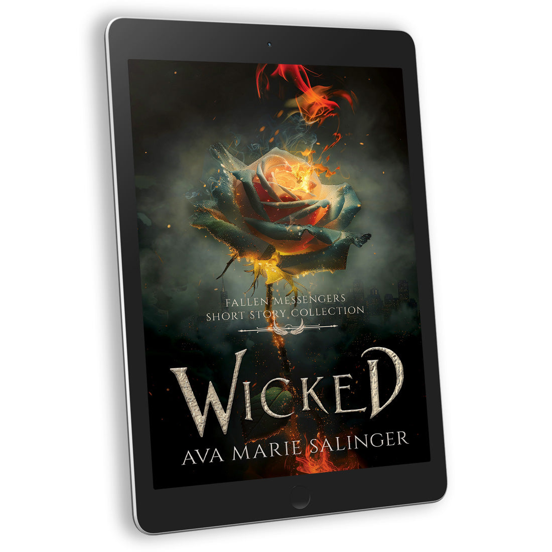 Wicked (Fallen Messengers Book 7) EBOOK gay romantic fantasy author ava marie salinger