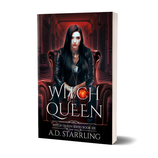 Witch Queen (Witch Queen Book 6) PAPERBACK urban fantasy action adventure paranormal romance author ad starrling