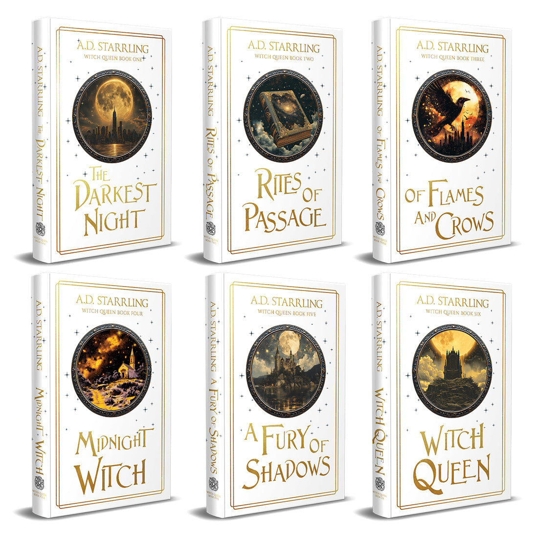 WITCH QUEEN BOOKS 1-6 (SPECIAL EDITION HARDBACK BUNDLE)