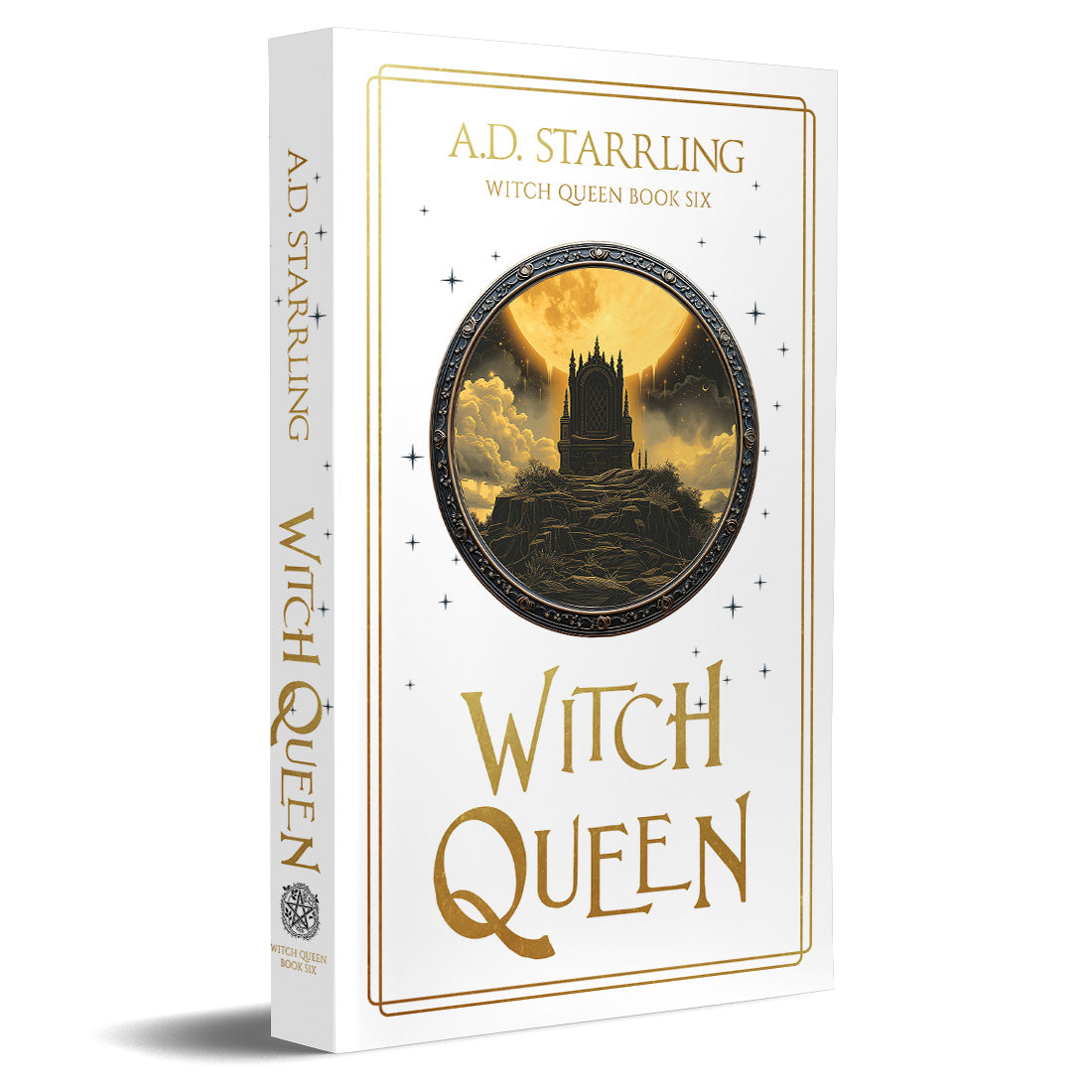 Witch Queen (Witch Queen Book 6) Special Edition PAPERBACK urban fantasy action adventure paranormal romance author ad starrling