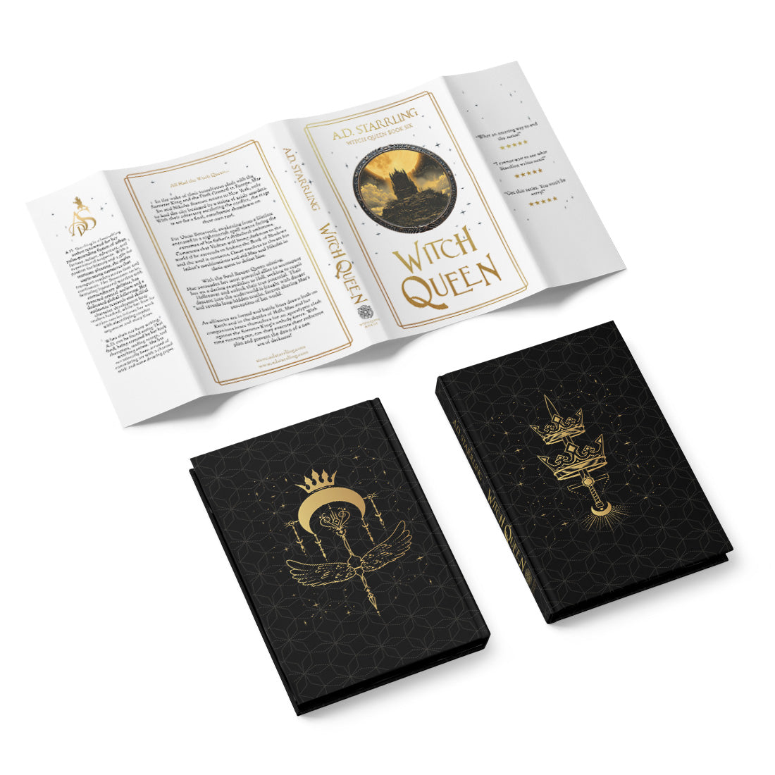 Witch Queen (Witch Queen Book 6) Special Edition HARDBACK urban fantasy action adventure paranormal romance author ad starrling